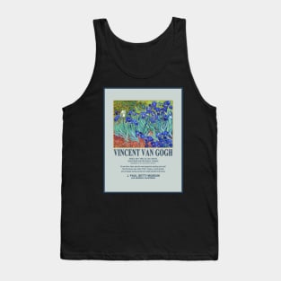 Irises by Van Gogh Tank Top